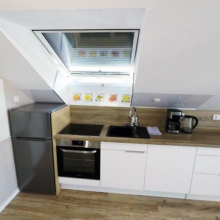 -Neubau- 30Qm Dach-Apartment Fulda Exterior foto